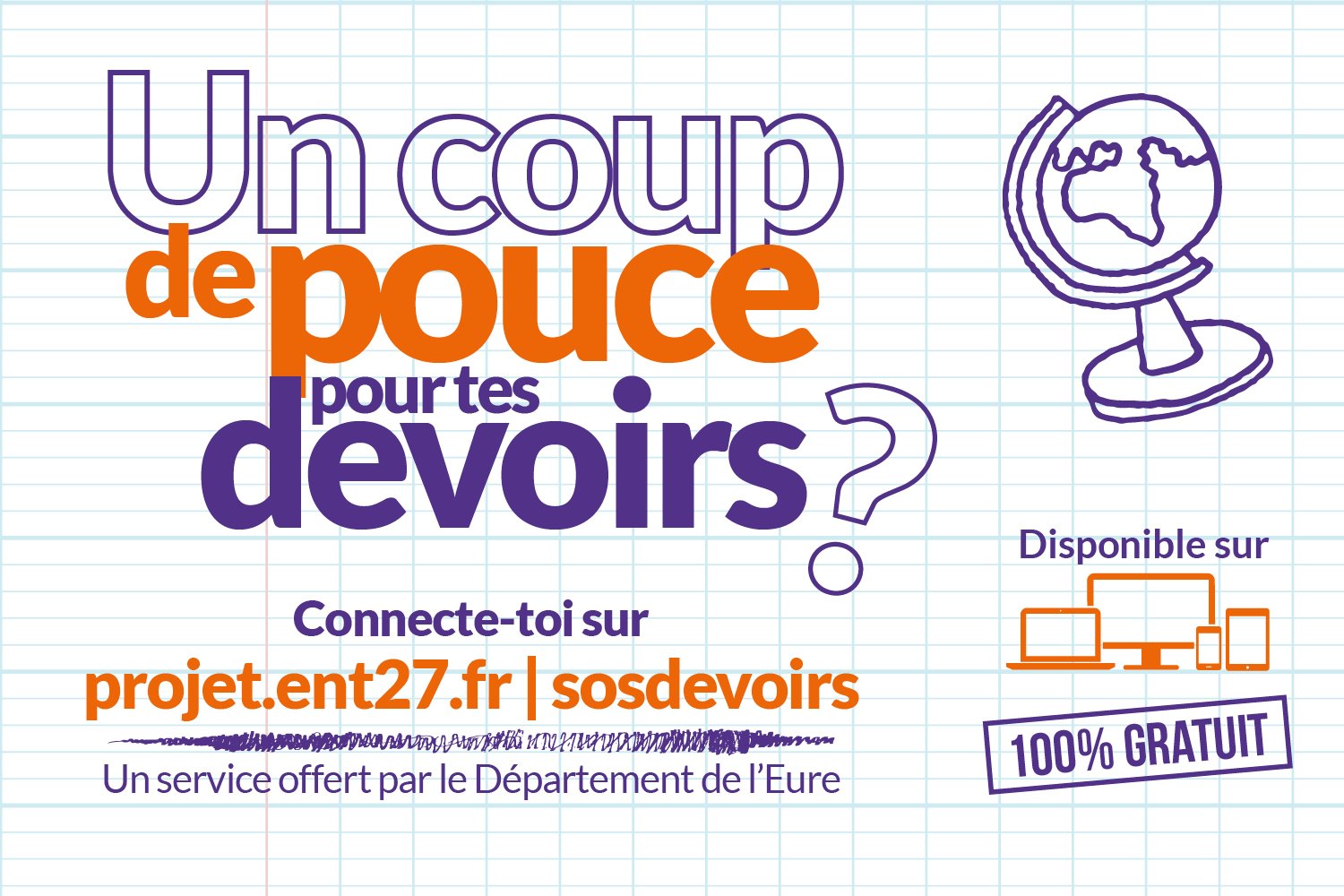 Site d'aide aux devoirs pour les collégiens - Eure en Normandie