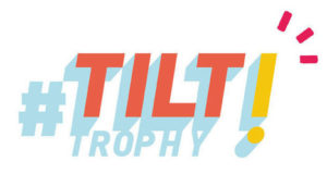 Logo en orange et jaune de TILT Trophy