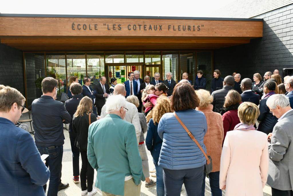 Inauguration du nouveau groupe scolaire d'Heudebouville
