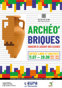 affiche de l'expo archéo-briques