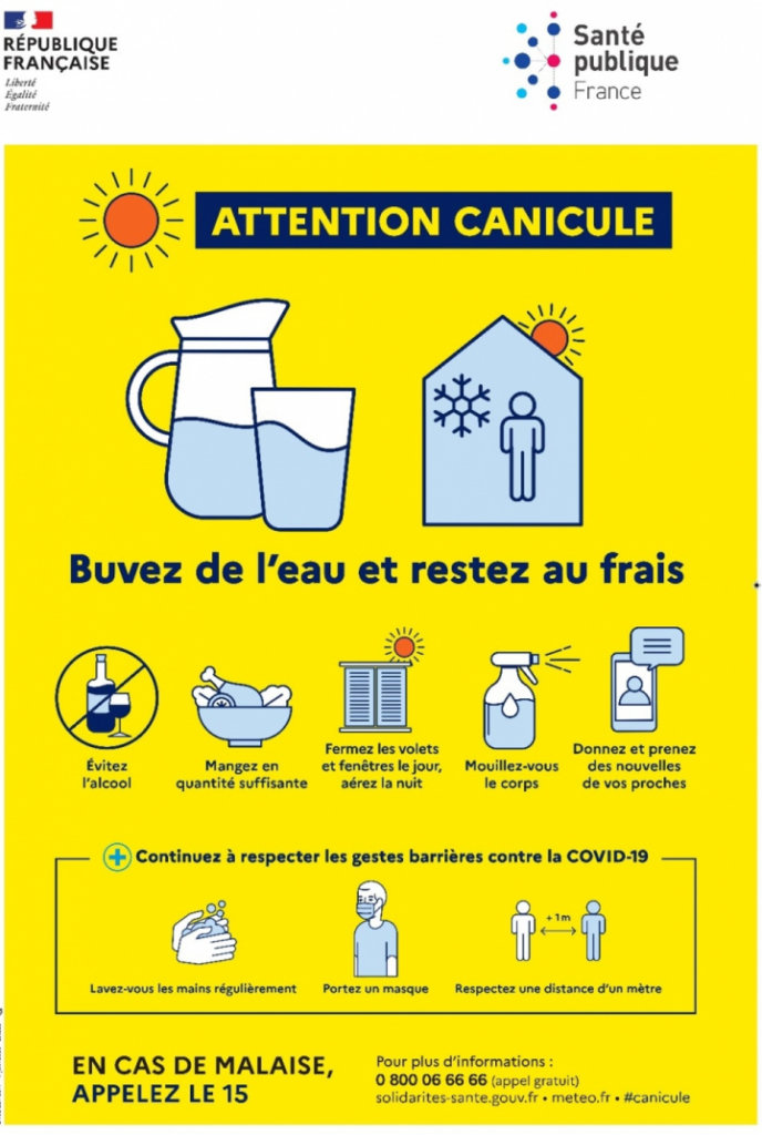 Conseils canicules