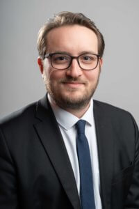 Alexandre Rassaërt, président du conseil départemental élu le 16 décembre 2022