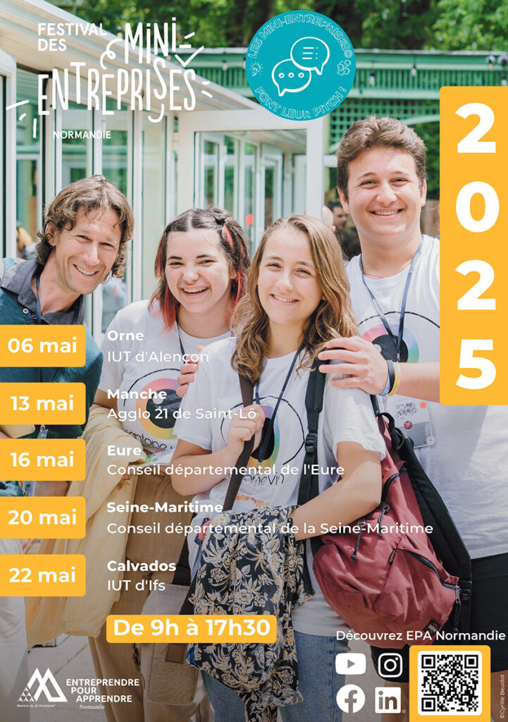 Affiche Festival Mini Entreprises 2025-1