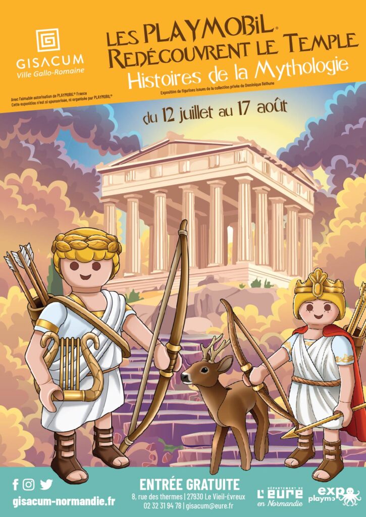 Affiche_Gisacum_2025-V3_Les Playmobils rejouent l’Antiquité