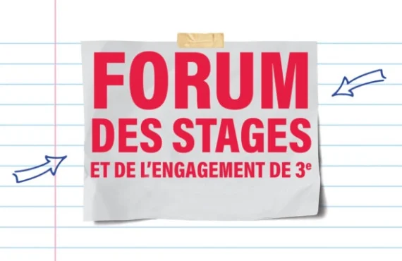 SEPTEMBRE : le forum des stages pour les collégiens