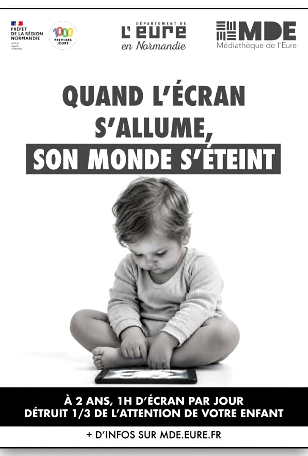 Quand l'écran s'allume, son monde s'éteint 